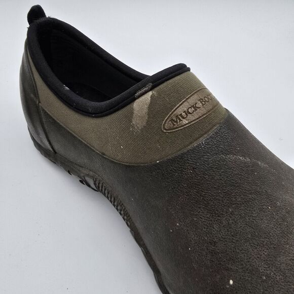 Muck Boot Company Shoes Mens 12 Low Waterproof Slip On Clogs Gardening Water - Picture 8 of 9